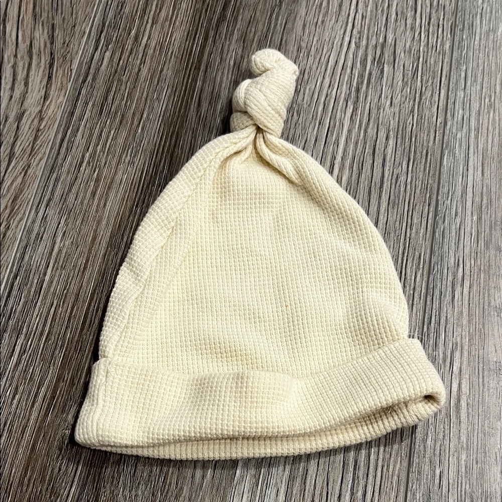 Quincy Mae Newborn Waffle Hat
